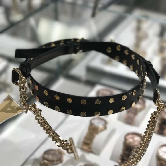 Michael Kors Studded Handbag Guitar Strap - Picture 12 of 13